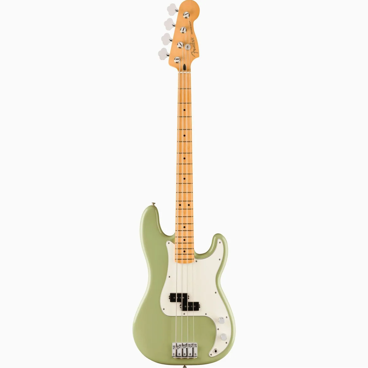 Fender Player II Precision Bass MN Birch Green, ergonomischer Korpus, knurrender Split-Coil-Sound