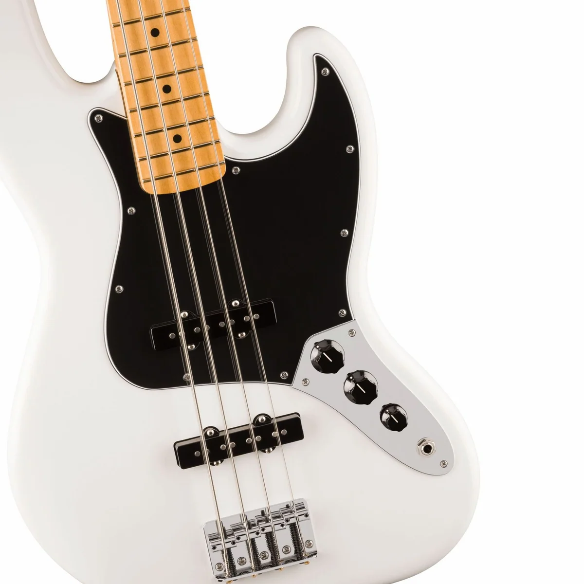 Fender Player II Jazz Bass MN Polar White, vielseitig, komfortabel, präzise 3