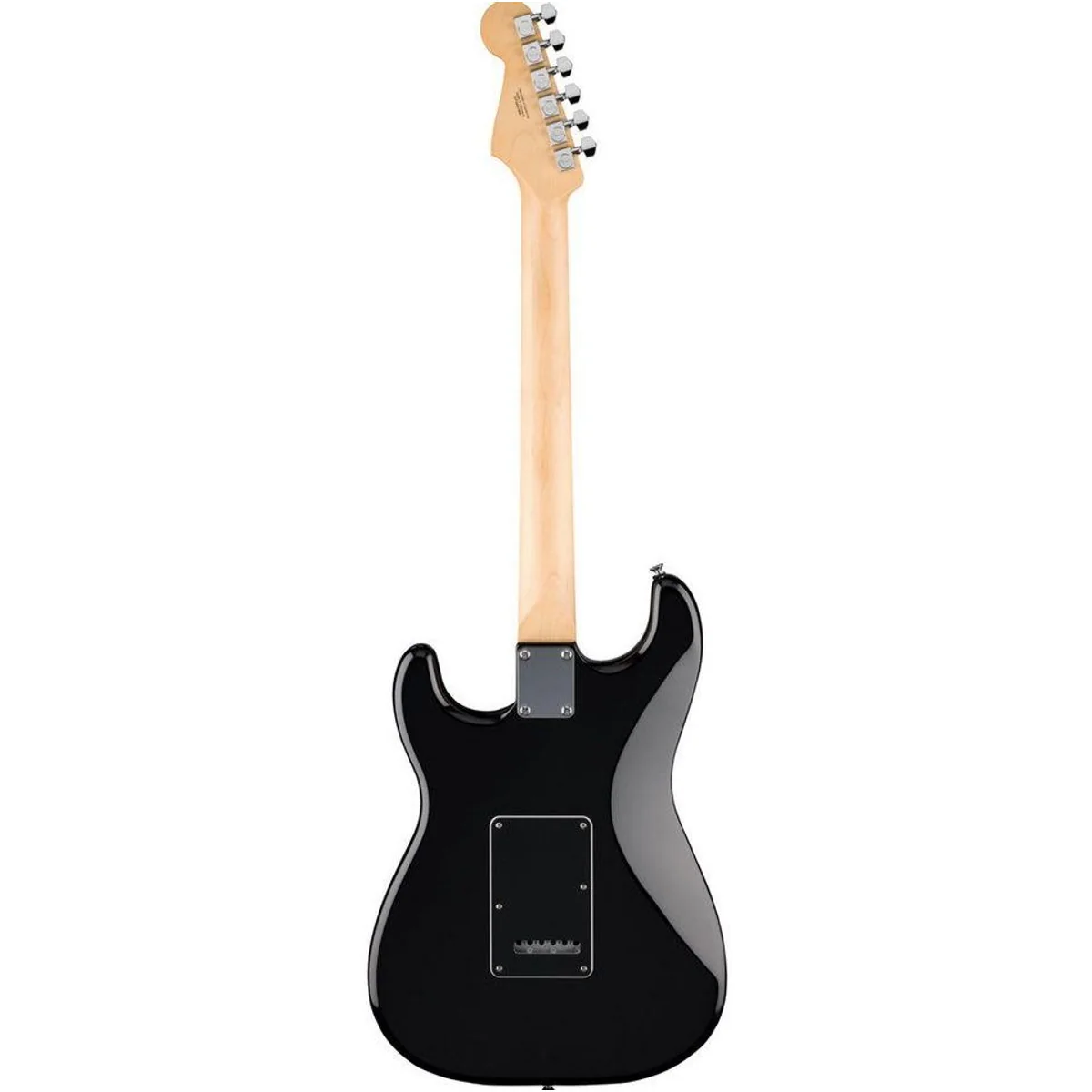 Fender Standard Stratocaster HSS LRL Black, vielseitige E-Gitarre mit Humbucker und Single Coils 2