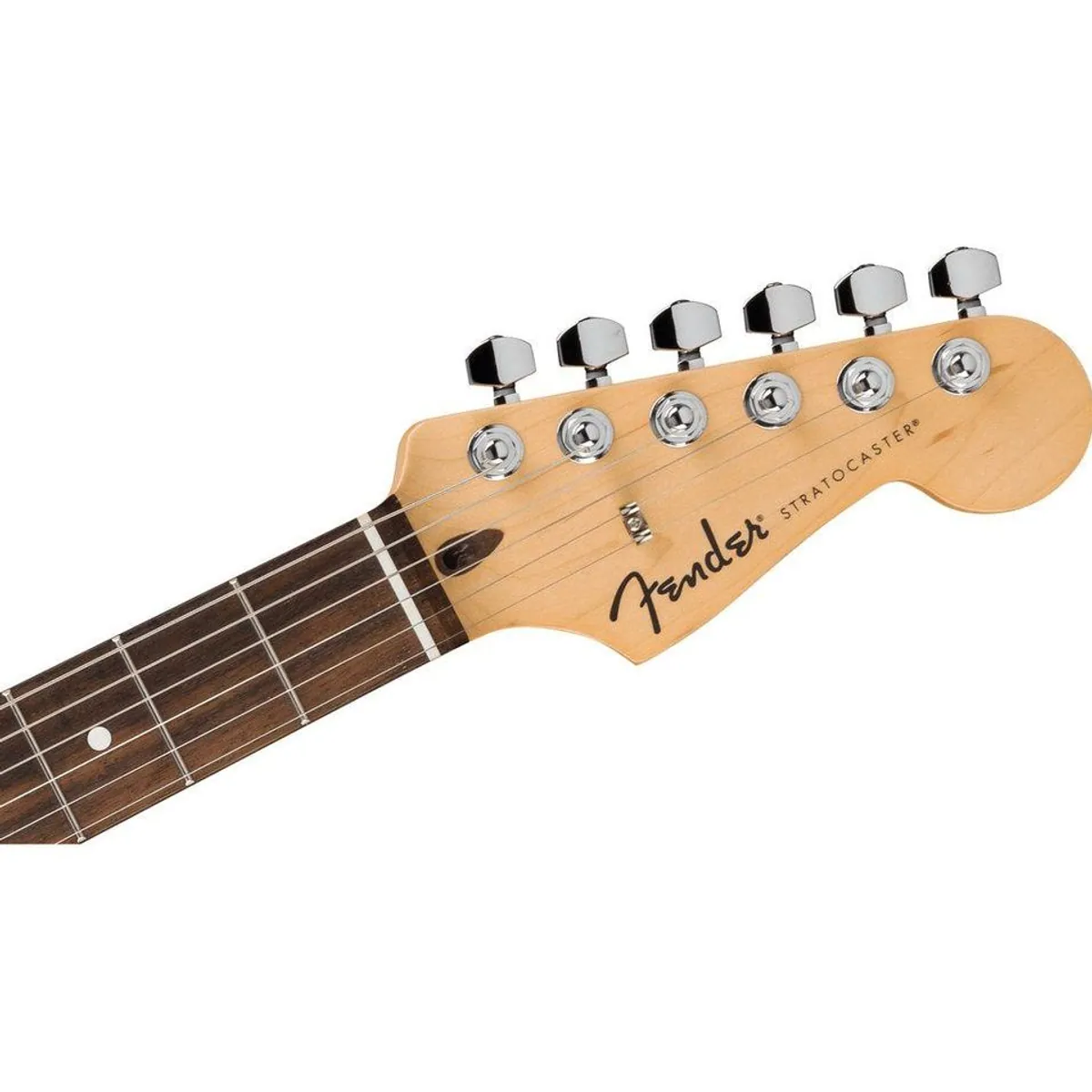 Fender Standard Stratocaster HSS LRL Black, vielseitige E-Gitarre mit Humbucker und Single Coils 4