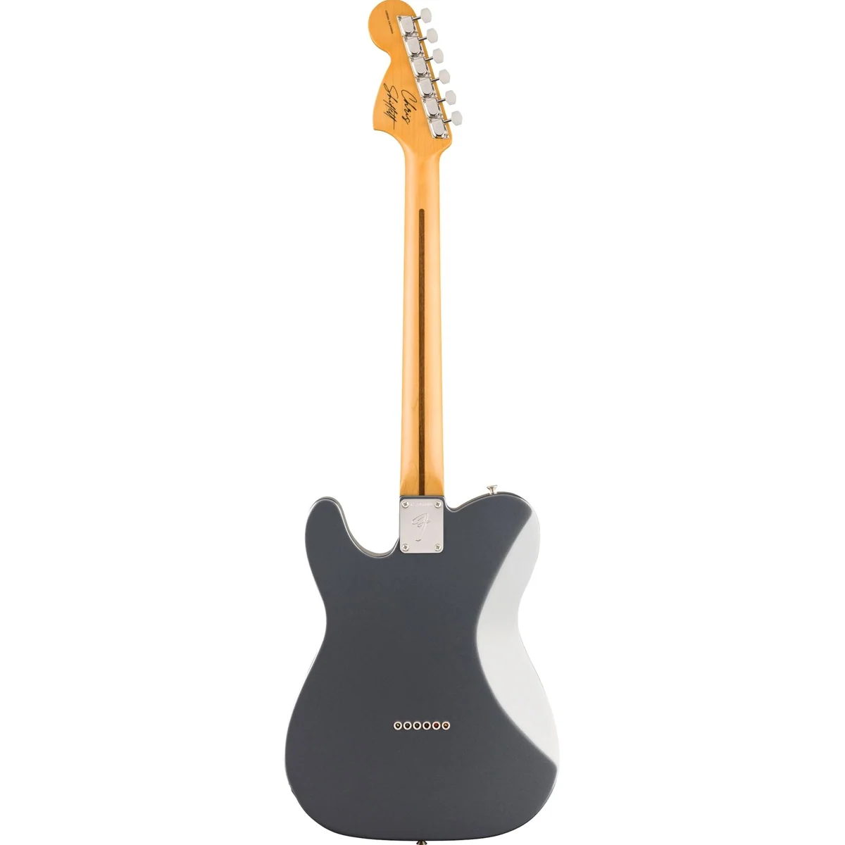 Fender Chris Shiflett Cleaver Telecaster, Erle-Korpus, Noiseless Pickups — Charcoal Frost Metallic 2