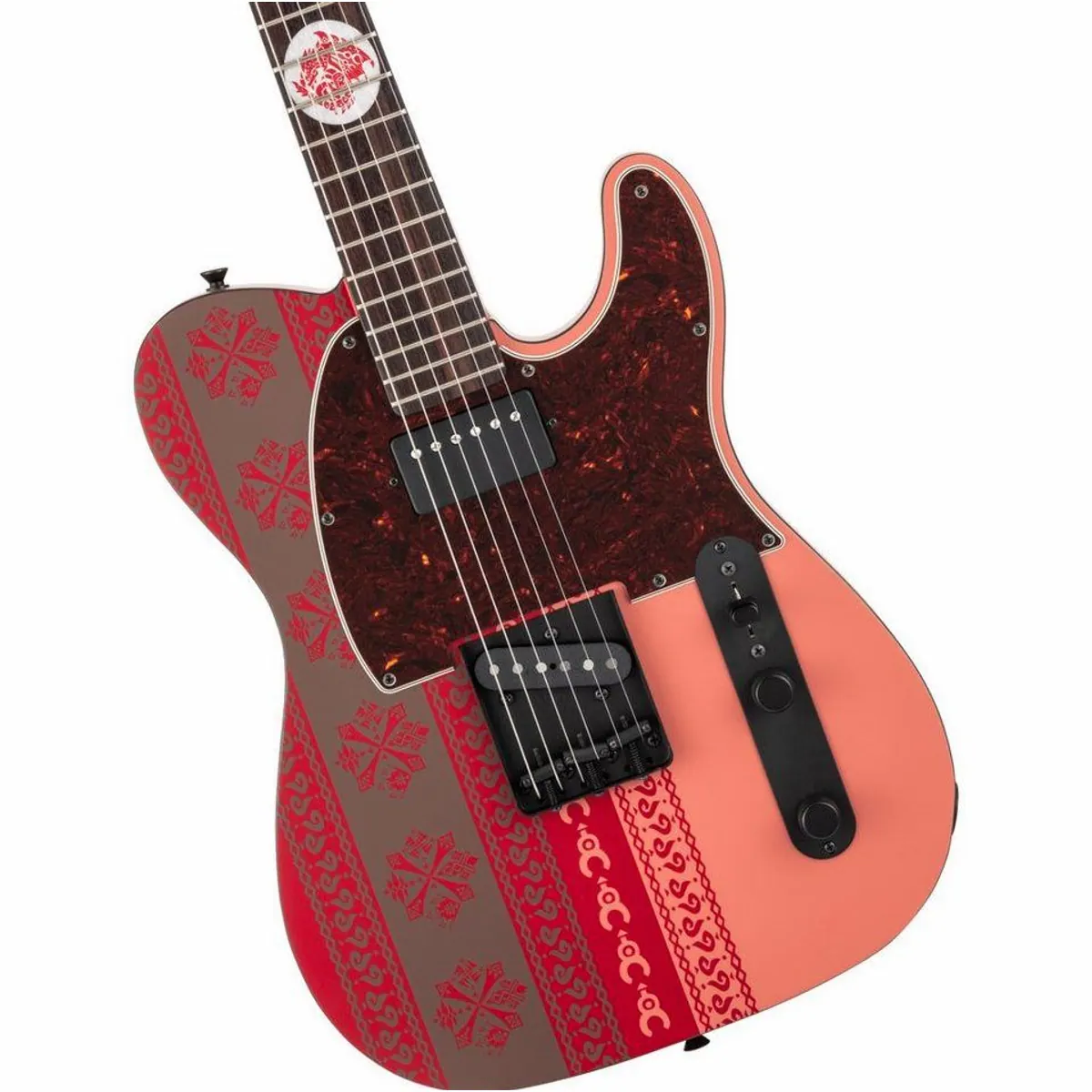 Fender Monster Hunter Rathalos Telecaster, limitierte Edition, exklusives Design 3