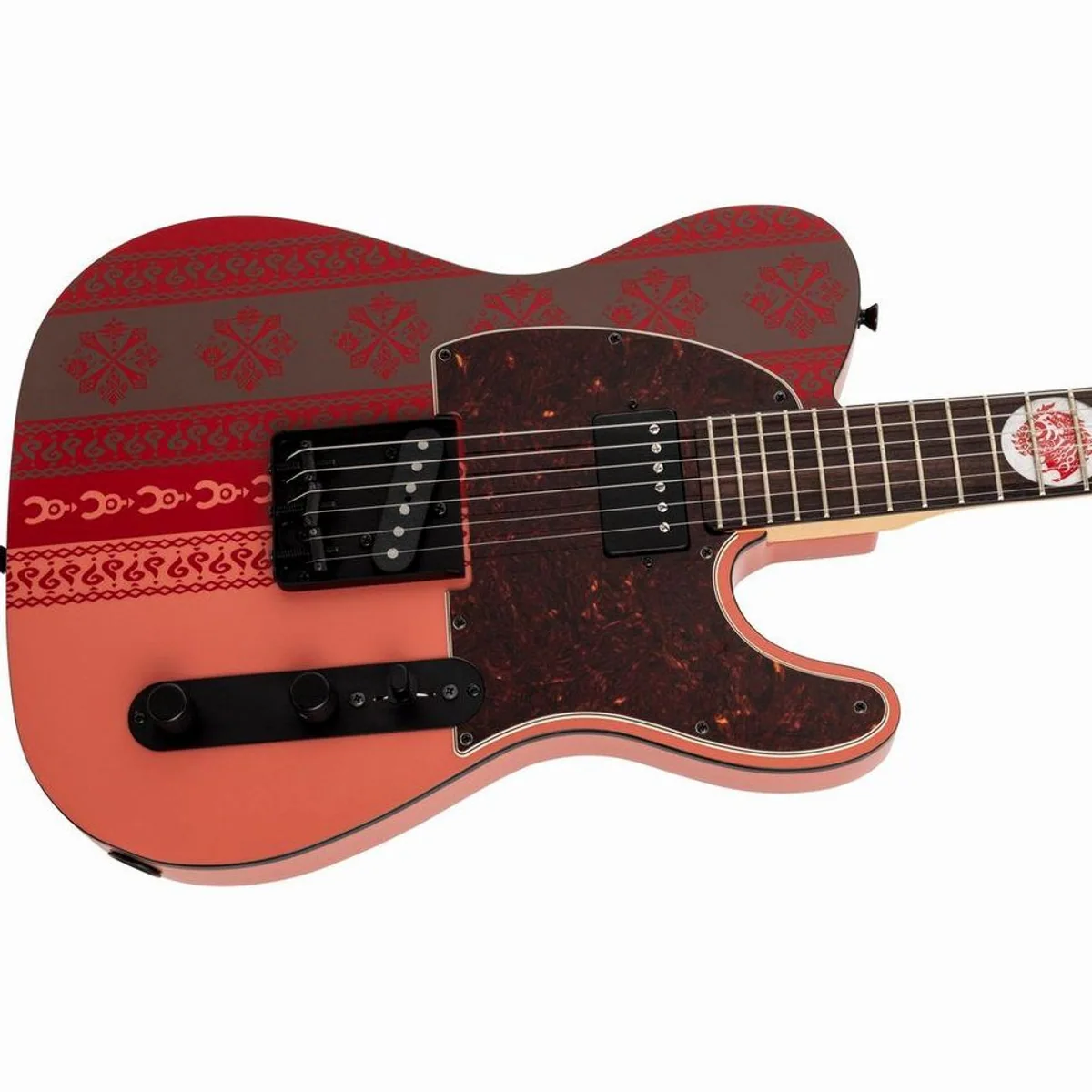 Fender Monster Hunter Rathalos Telecaster, limitierte Edition, exklusives Design 4
