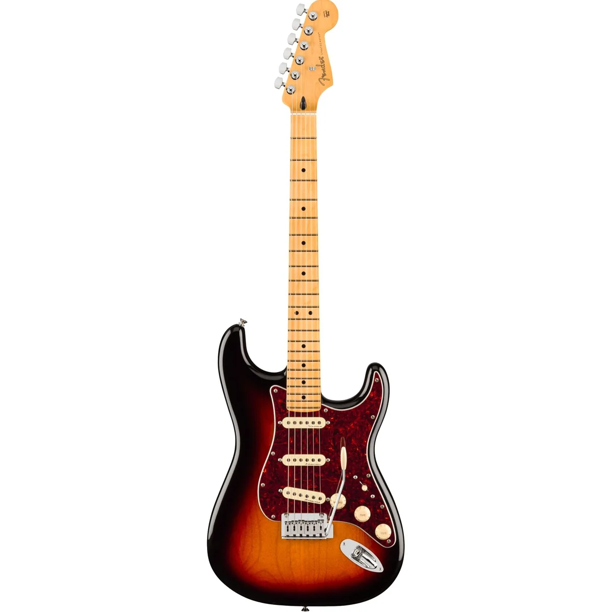 Fender Player II Modified Stratocaster MN, drei Noiseless Single Coils, 3-Tone Sunburst