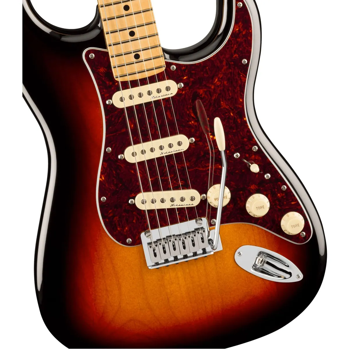 Fender Player II Modified Stratocaster MN, drei Noiseless Single Coils, 3-Tone Sunburst 3