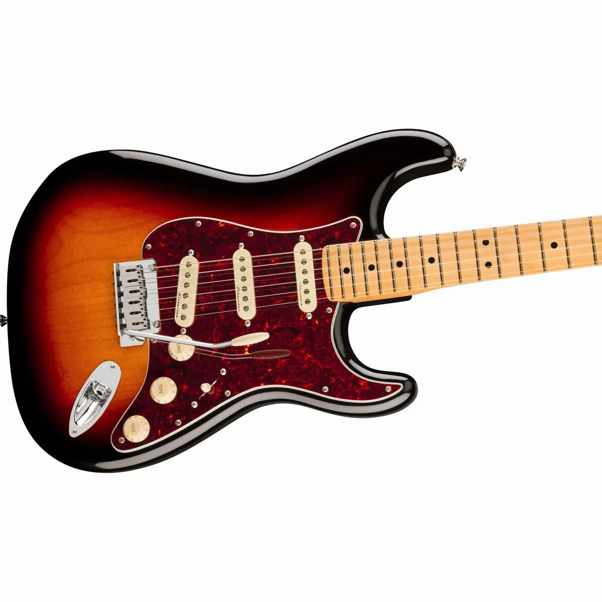 Fender Player II Modified Stratocaster MN, drei Noiseless Single Coils, 3-Tone Sunburst 4