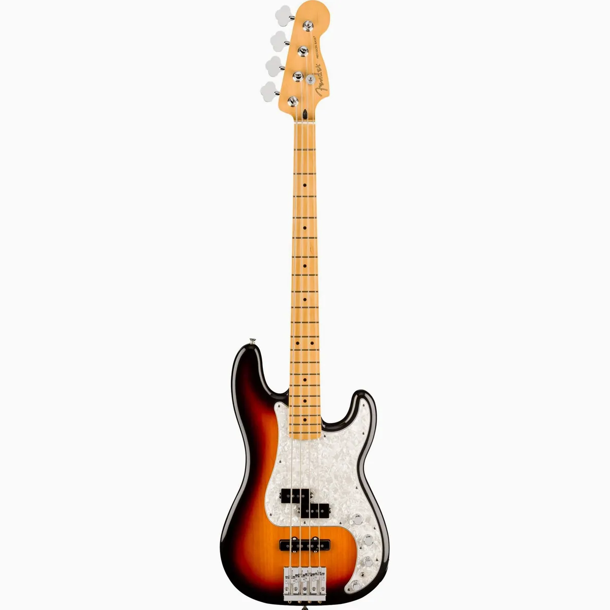Fender Player II Modified Precision Bass, 3-Tone Sunburst, vielseitig und modern