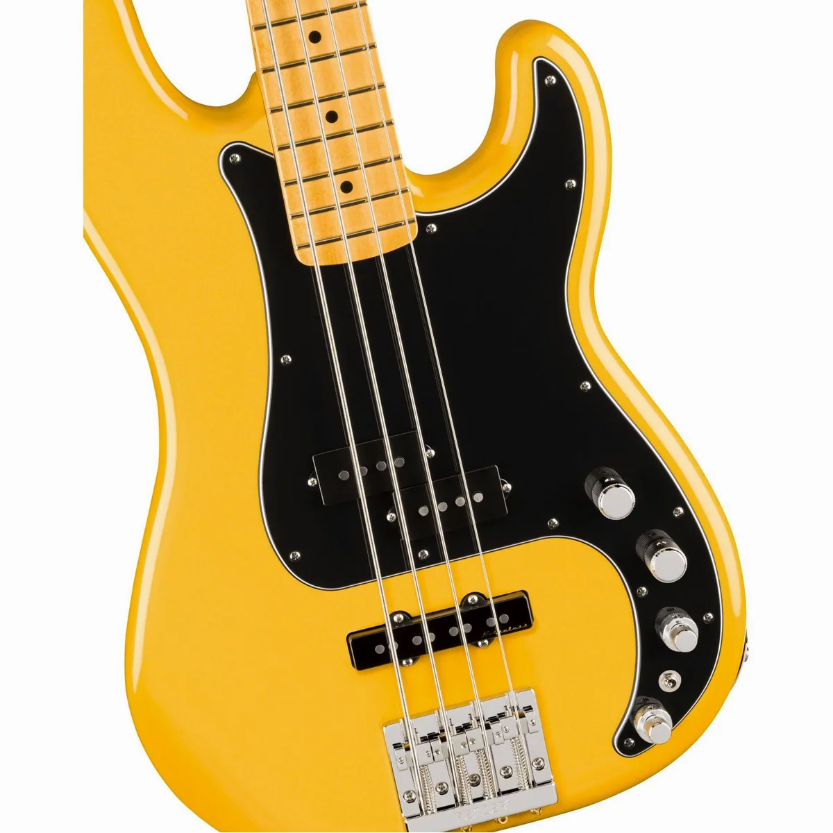Fender Player II Modified Precision Bass MN Sunshine Yellow, vielseitig, modern, traditionell 3