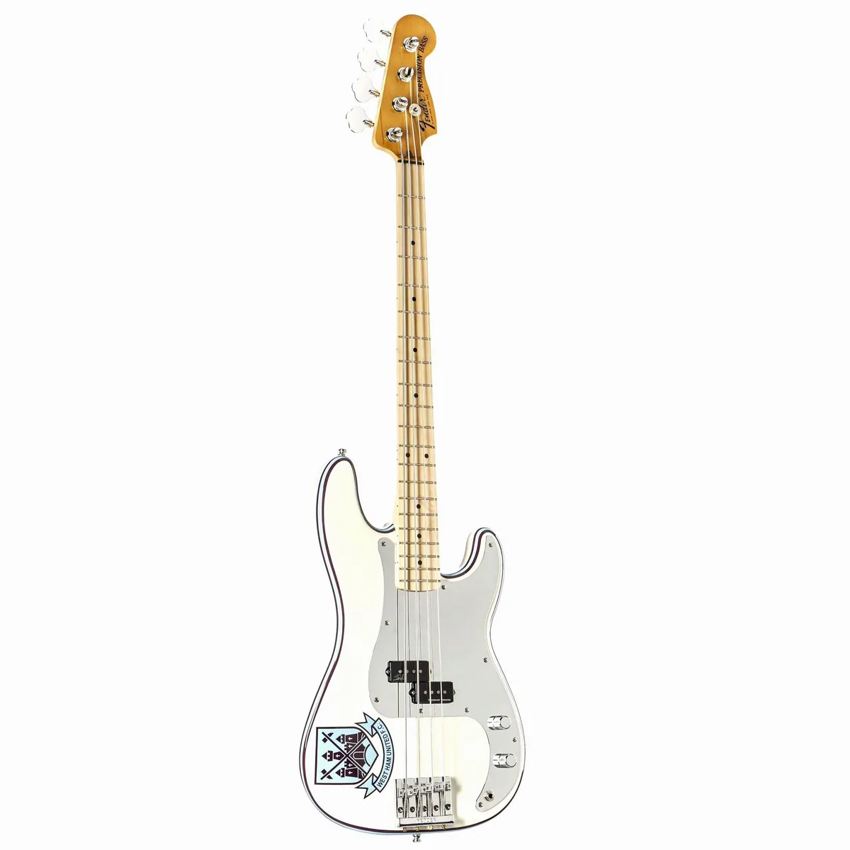 Fender Steve Harris Precision Bass, 4-Saiter E-Bass, Hochglanz Finish