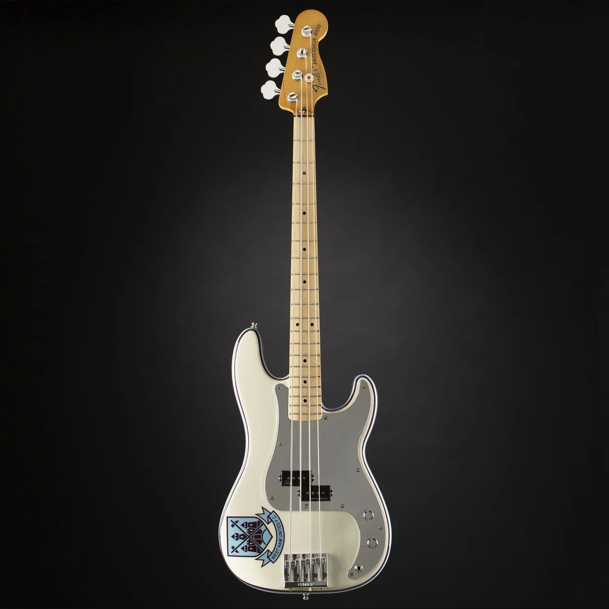 Fender Steve Harris Precision Bass, 4-Saiter E-Bass, Hochglanz Finish 2