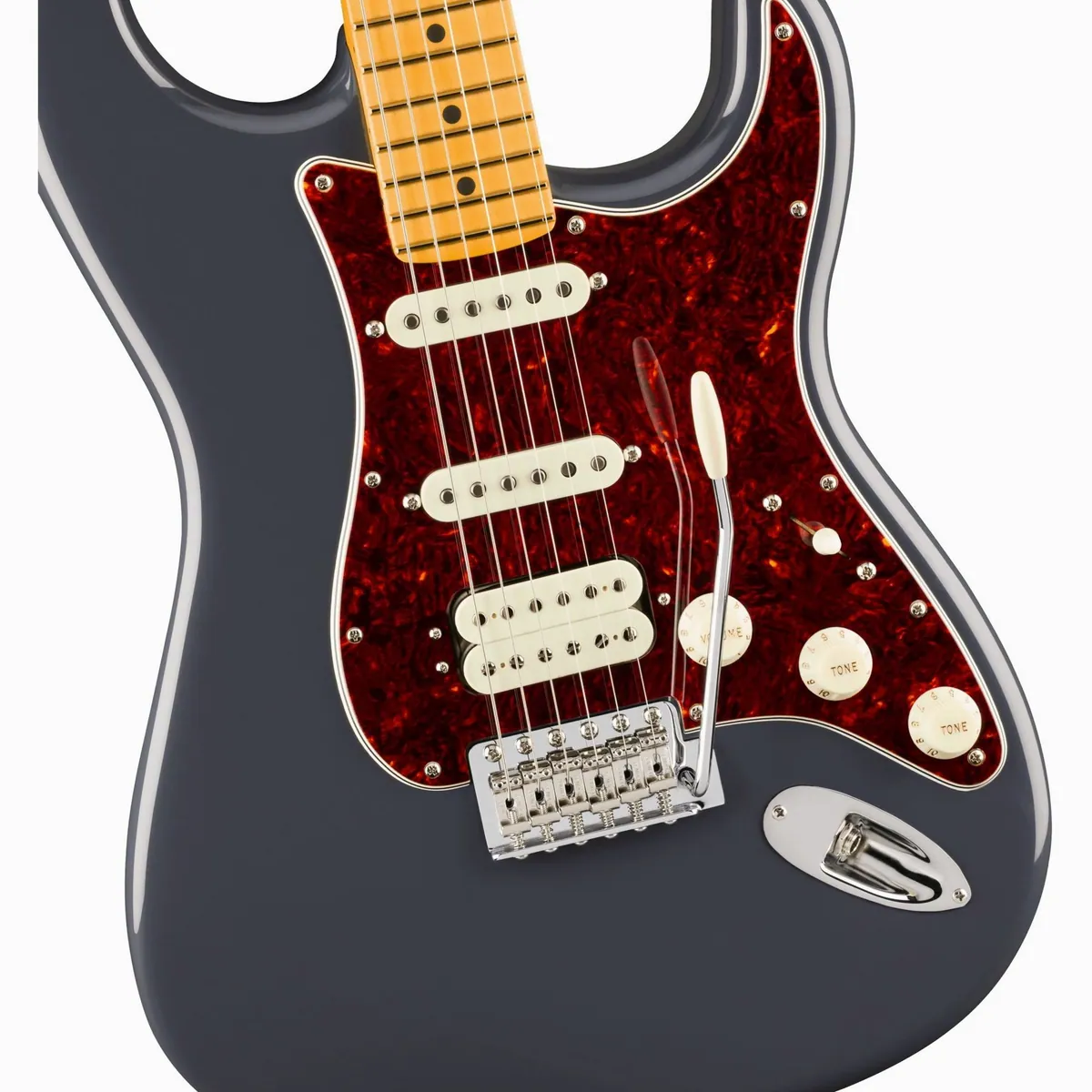 Fender American Professional Classic Stratocaster HSS MN, vielseitige Klangvielfalt, exzellenter Spielkomfort 3