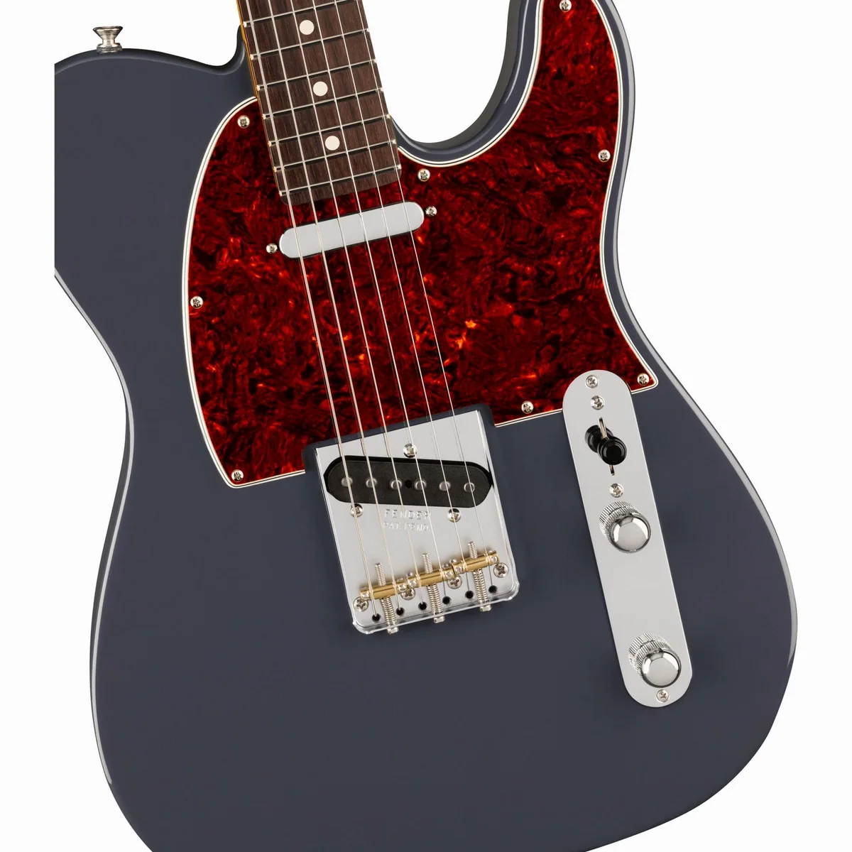 Fender American Professional Classic Telecaster RW Faded Black, traditioneller Tele-Sound, moderne Bespielbarkeit, Deluxe Gigbag 3
