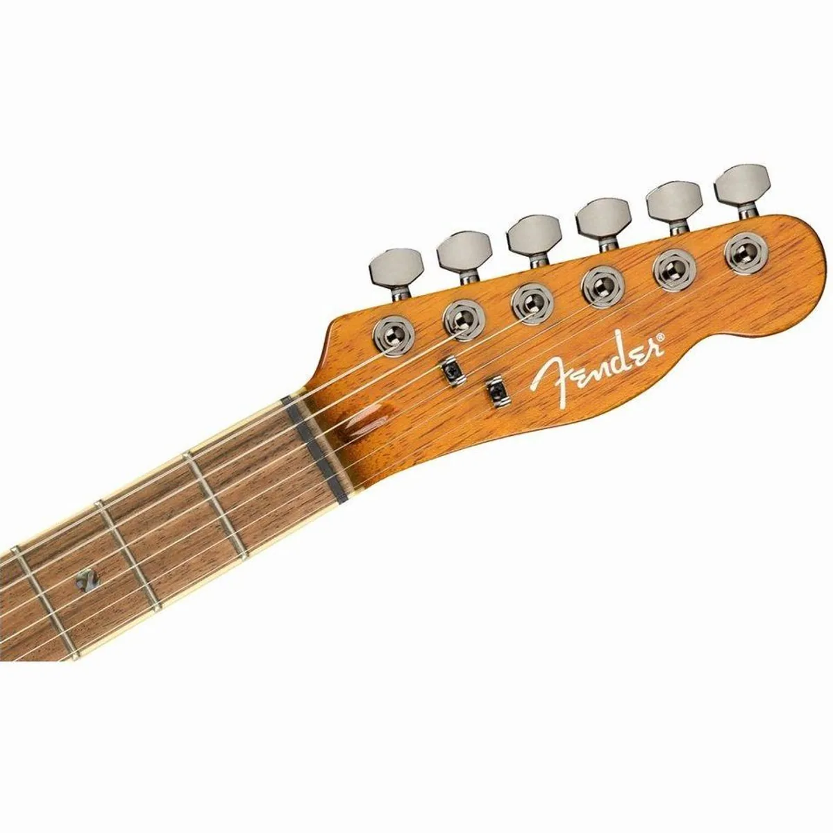 Fender Special Edition Custom Telecaster FMT HH Amber, Mahagonikorpus, Seymour Duncan Humbucker 4