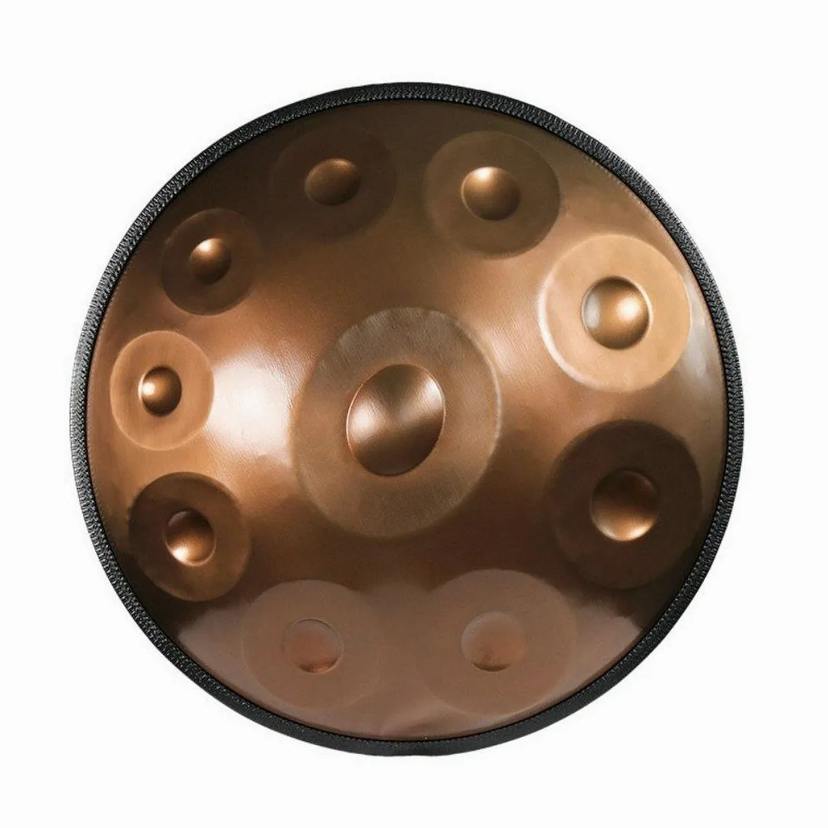 Fine Life Pro Handpan 10 Töne, handgefertigter Stahl, umfassendes Zubehör
