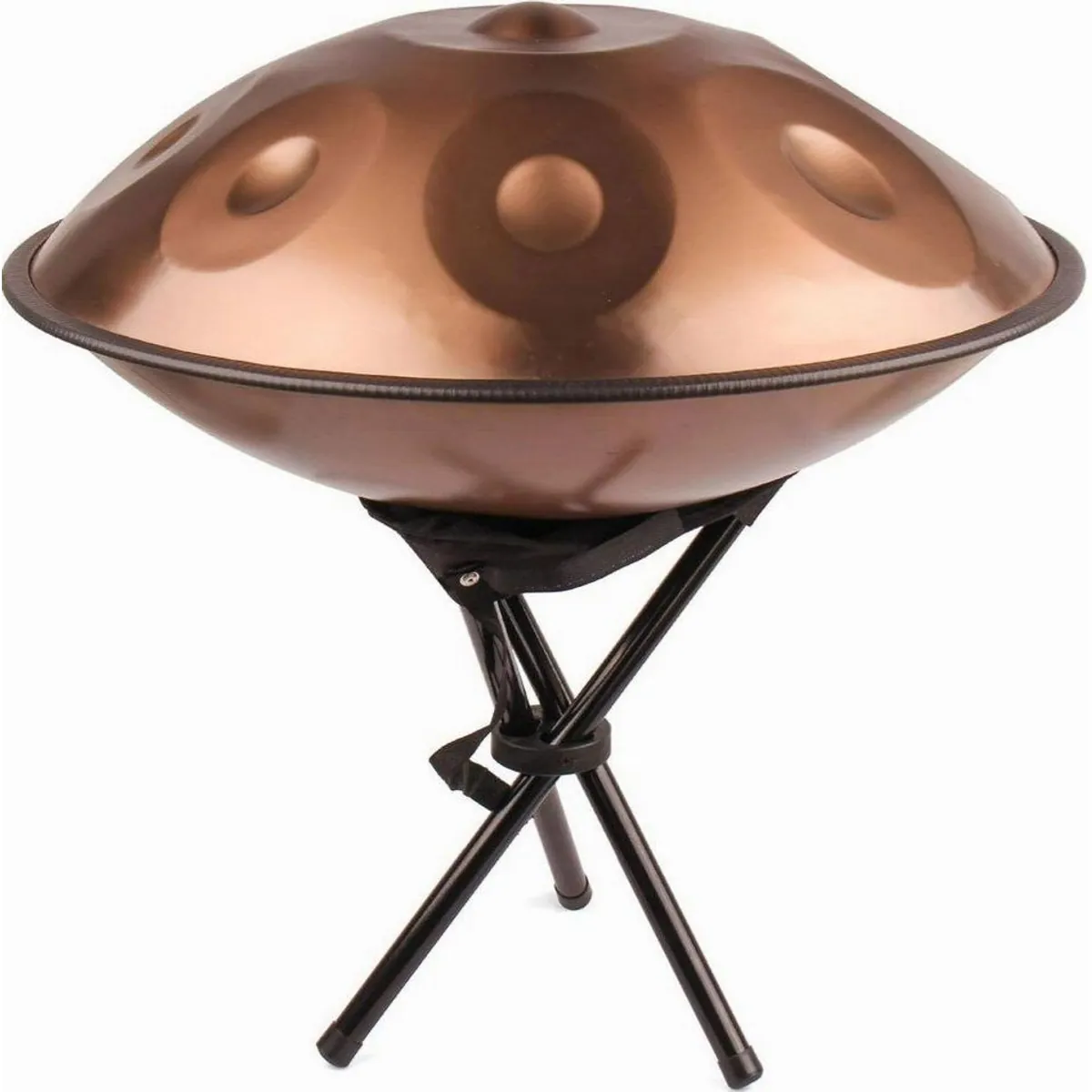 Fine Life Pro Handpan 10 Töne, handgefertigter Stahl, umfassendes Zubehör 2