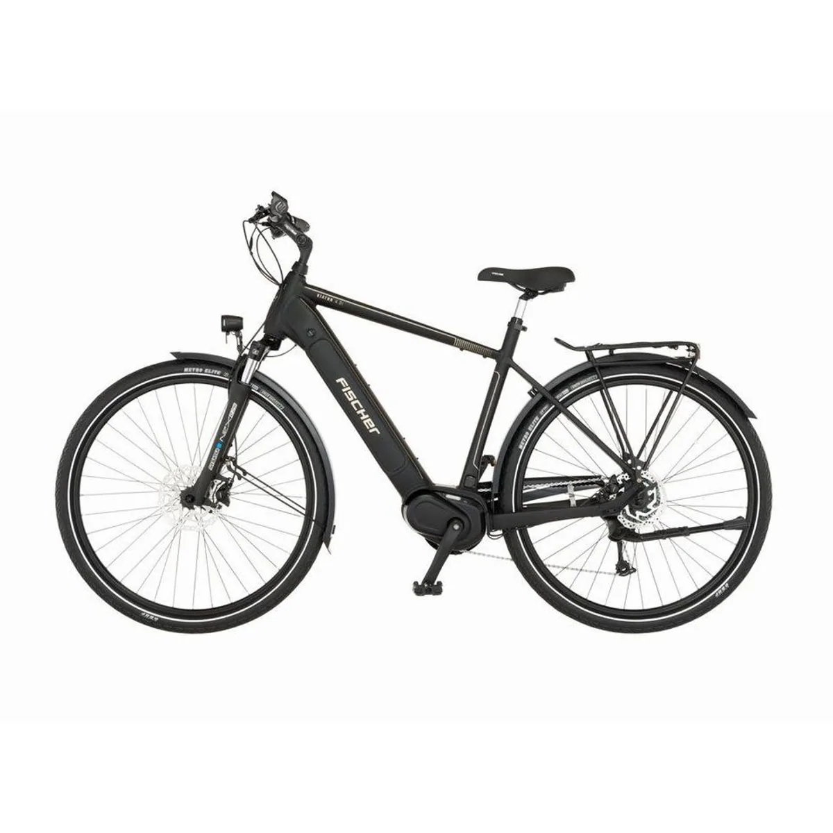FISCHER VIATOR 4.2i E-Bike, 80Nm Mittelmotor, 630Wh Akku, 9-Gang Shimano 5