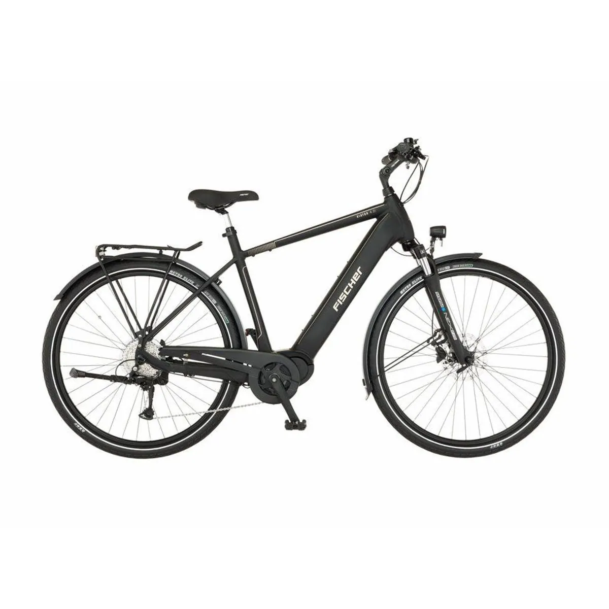 FISCHER VIATOR 4.2i 630 E-Bike, 80Nm Mittelmotor, 522 Wh Akku — ideal für längere Ausflüge