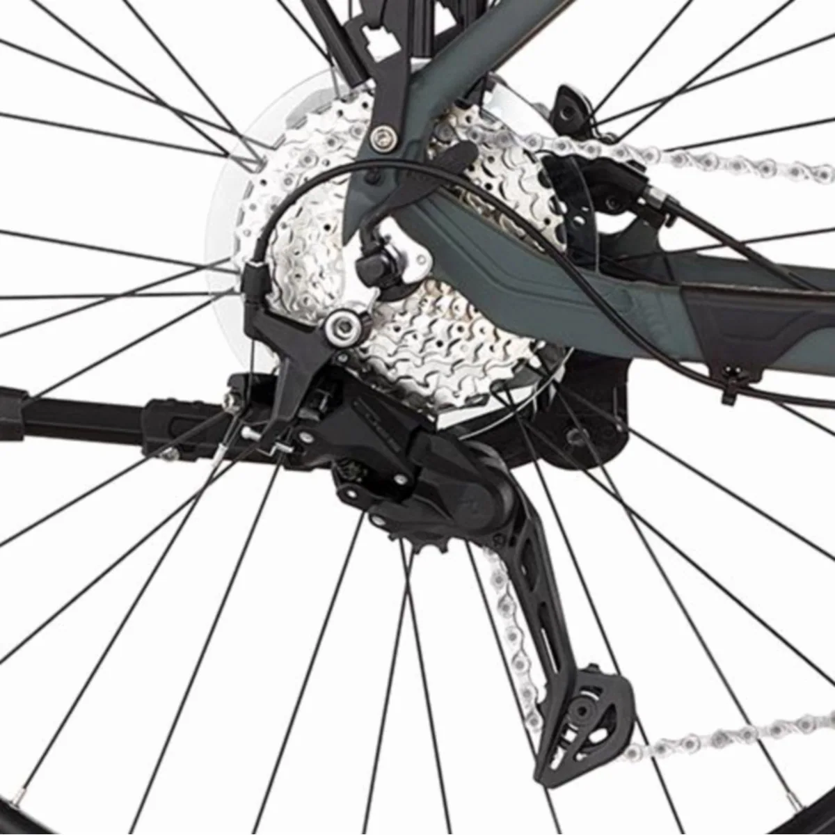 Fischer Terra 6.8I E-Bike, kraftvoller BROSE Mittelmotor, 9-Gang Shimano Schaltung, 711 Wh Akku 5