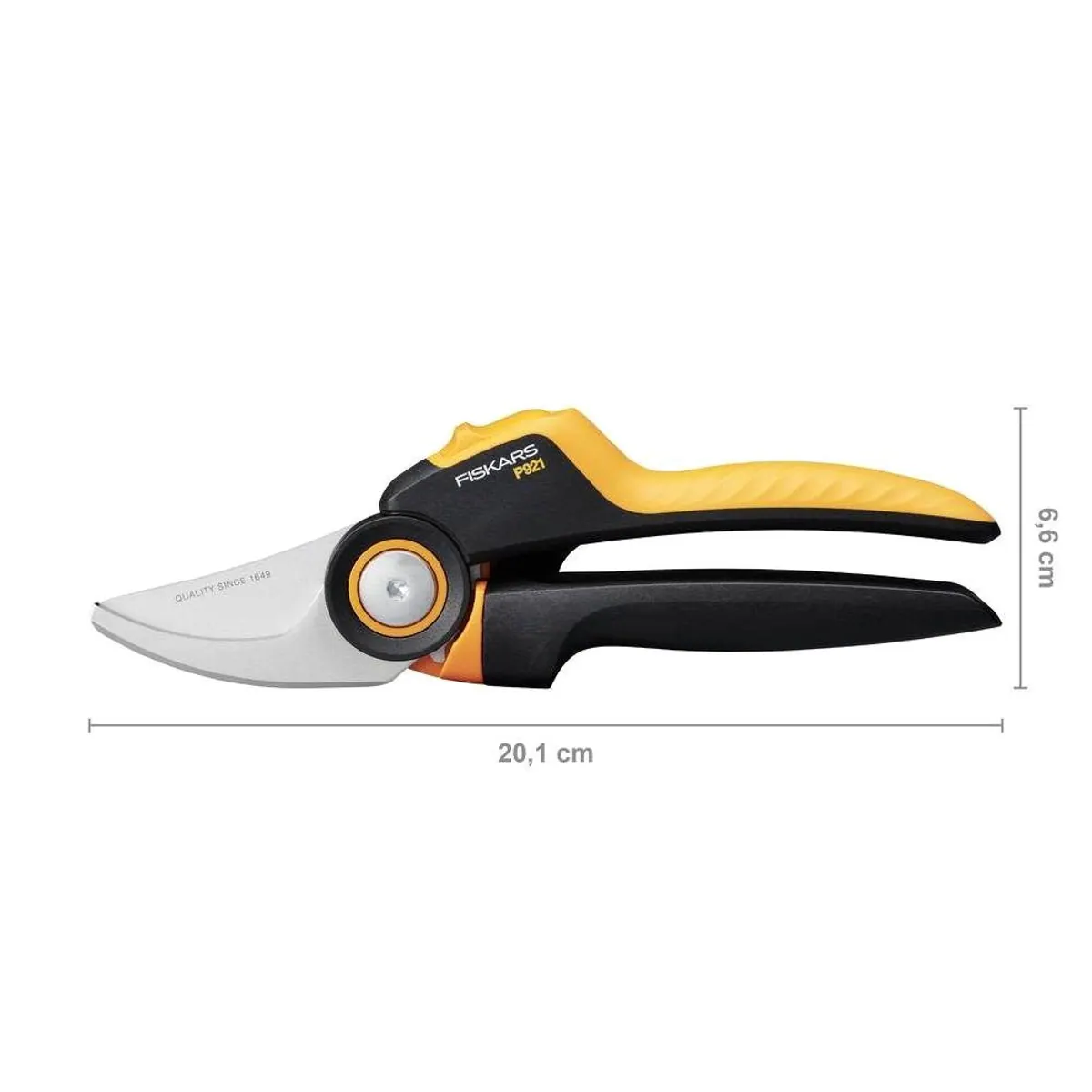 Fiskars X-series M Bypass-Gartenschere, maximale Schneidkraft, ergonomische Handhabung 5
