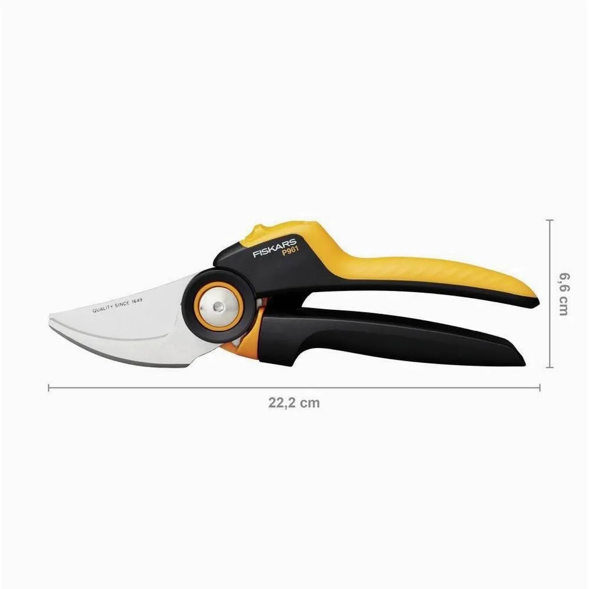 Fiskars Gartenschere X-series L, ergonomisch, PowerGear Technologie 4