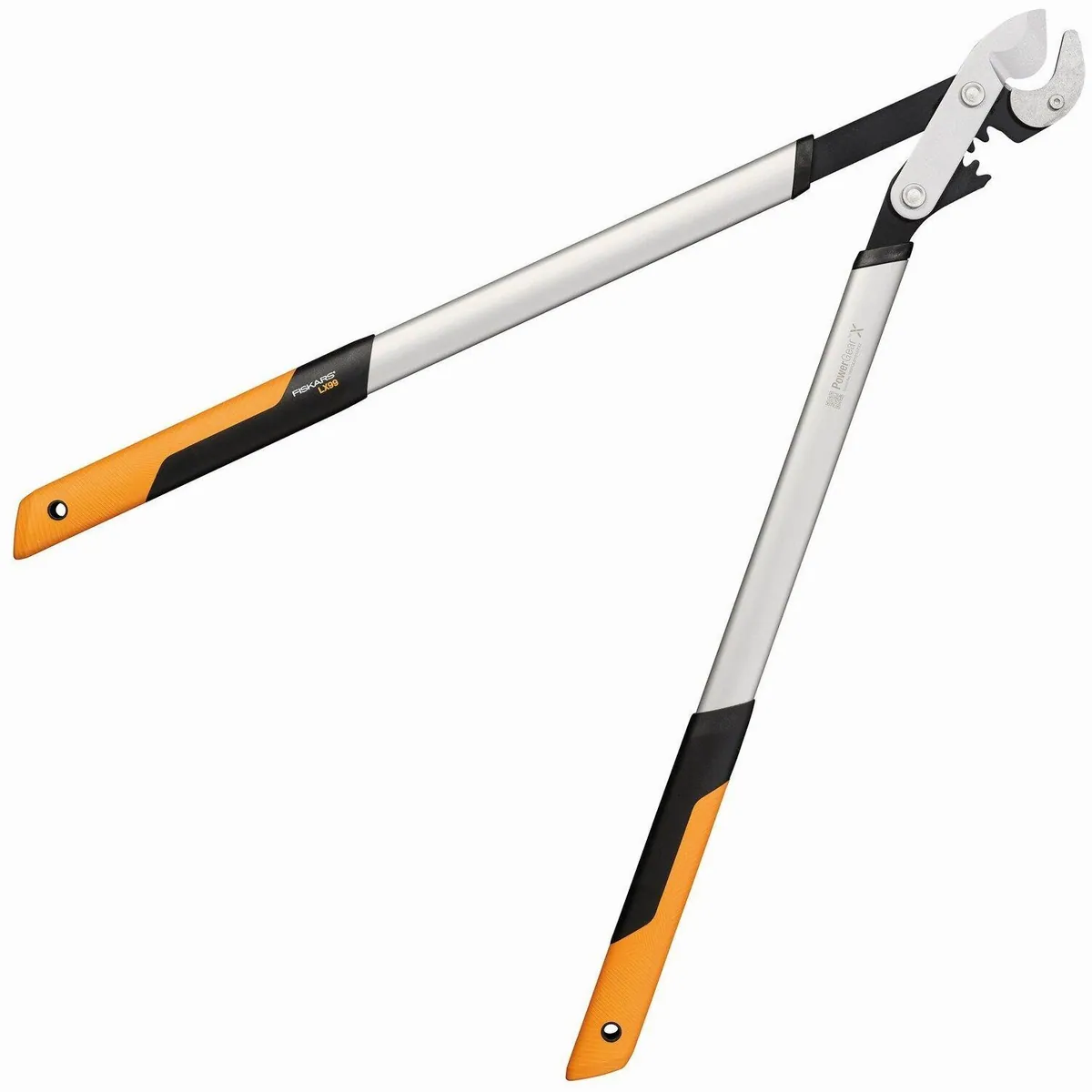 Fiskars PowerGear LX99-L Astschere, präzises Schneiden, kraftsparend, wetterbeständig 2