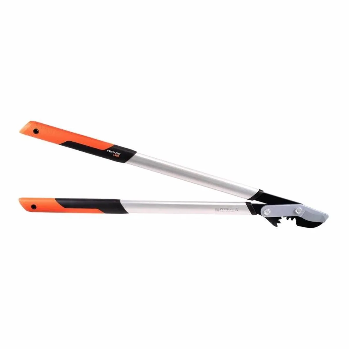 Fiskars Astschere PowerGearX LX98-L, Hochleistung, rutschfester Griff, Bypass-Getriebe 5