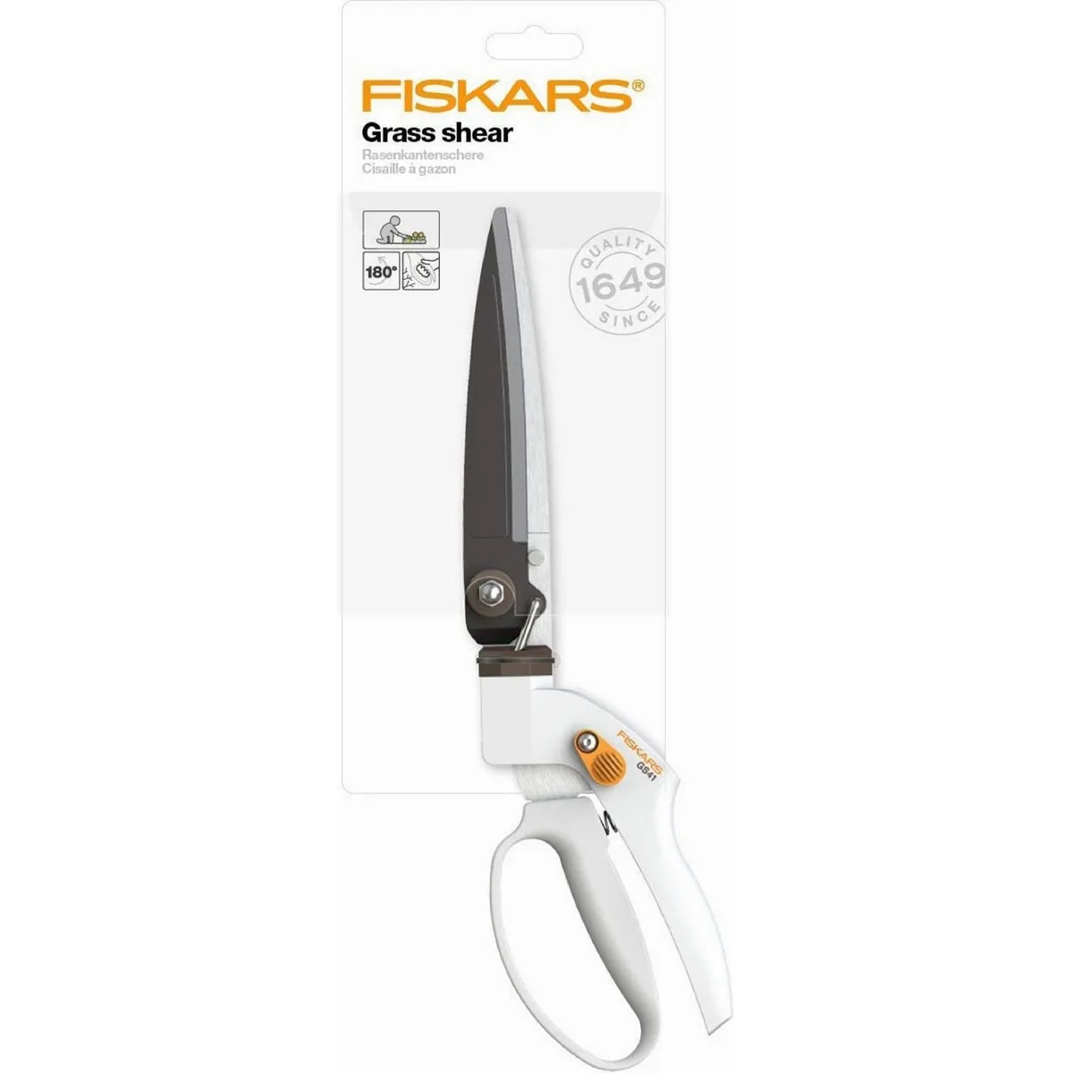 Fiskars Gartenschere GS41, ergonomisches Design, einstellbarer Schneidewinkel 2