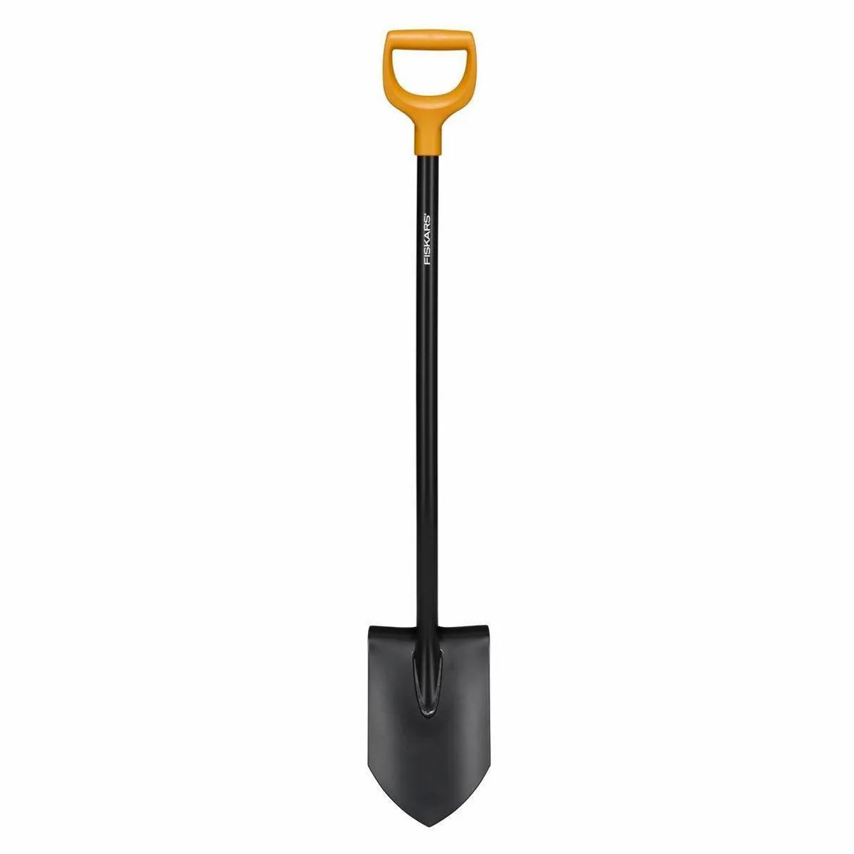 Fiskars Solid Gartenspaten spitz, ergonomisch, langlebig — ideal für Garten- und Grabarbeiten