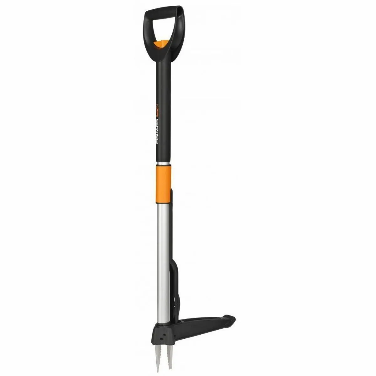 Fiskars SmartFit Unkrautstecher, teleskopierbar, patentierter Greifmechanismus