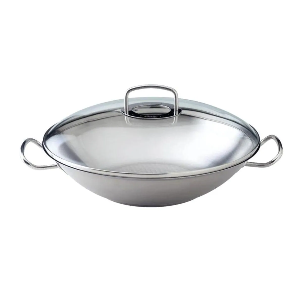 Fissler Wok Original Profi Collection, vielseitig und induktionsgeeignet — 36cm Edelstahl