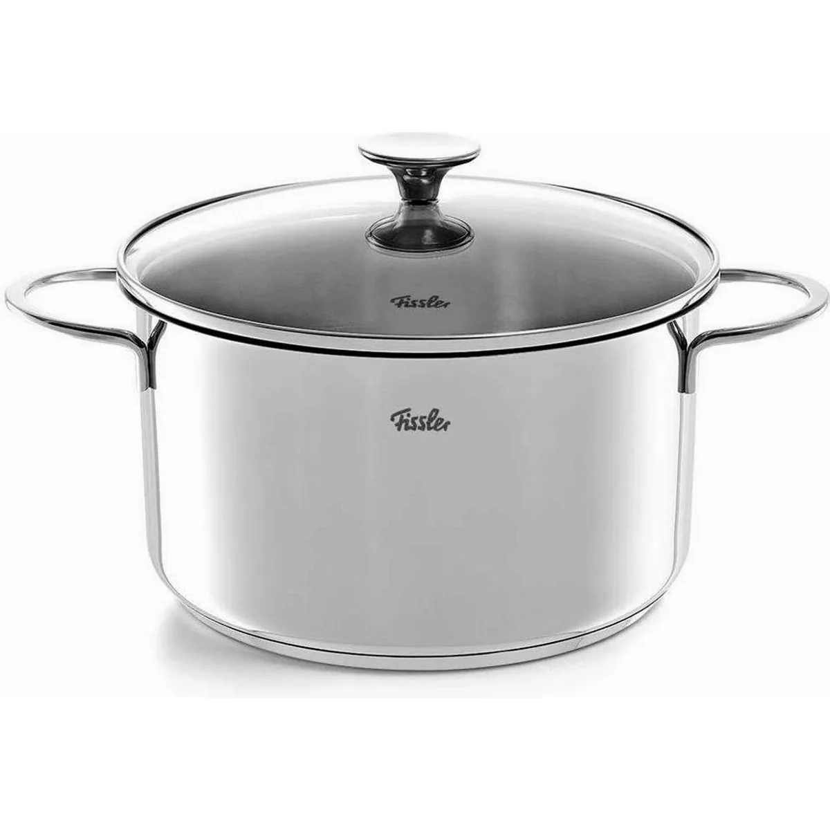 Fissler Topf-Set Copenhagen, 9-teilig, Edelstahl 18/10, Induktion, hitzebeständige Glasdeckel 2