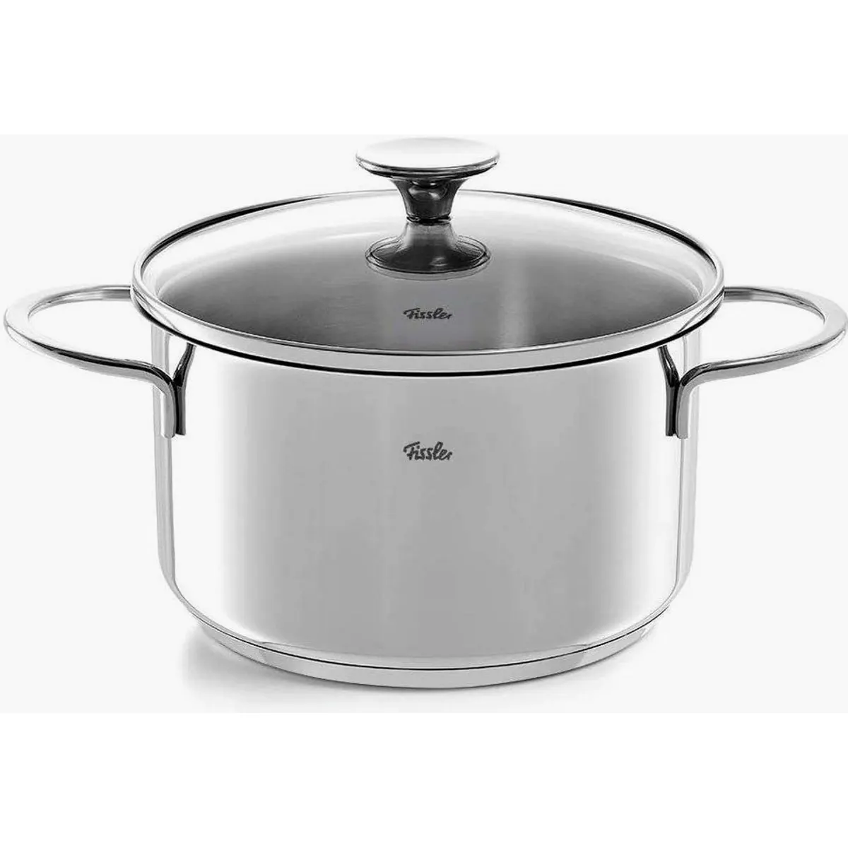Fissler Topf-Set Copenhagen, 9-teilig, Edelstahl 18/10, Induktion, hitzebeständige Glasdeckel 3