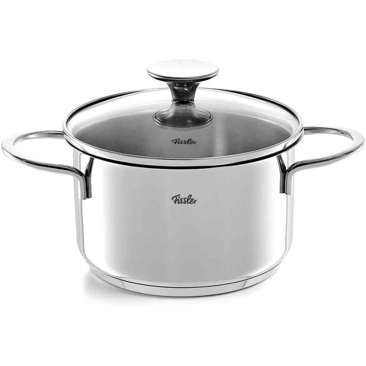 Fissler Topf-Set Copenhagen, 9-teilig, Edelstahl 18/10, Induktion, hitzebeständige Glasdeckel 4