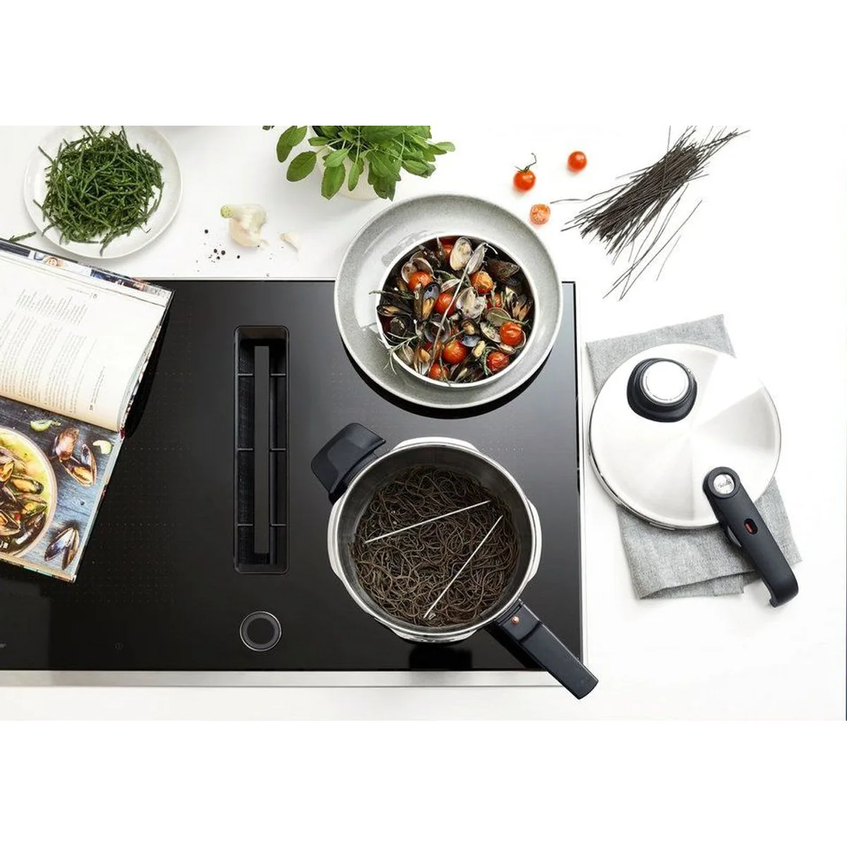 Fissler Vitavit premium Schnellkochtopf-Set, 5-teilig, Edelstahl 18/10, vielseitig einsetzbar 5