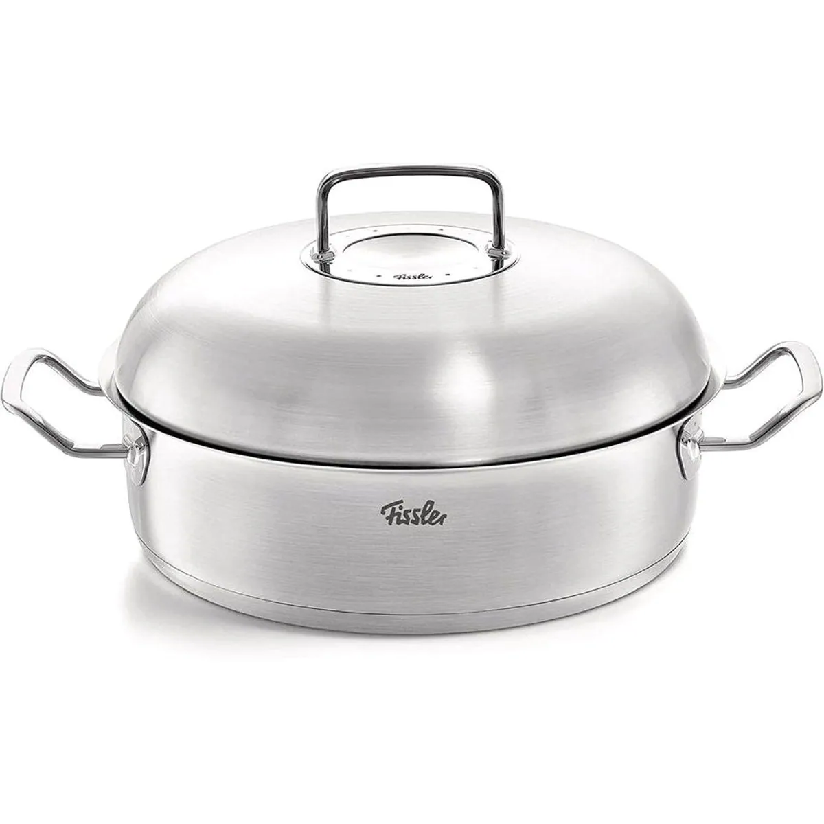 Fissler Servierpfanne ORIGINAL-PROFI COLLECTION, Edelstahl 18/10, Hochraumdeckel