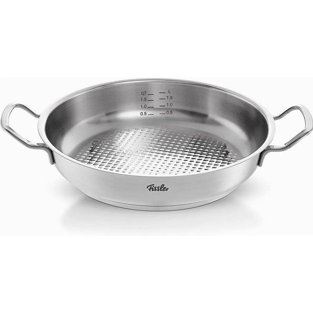 Fissler Servierpfanne ORIGINAL-PROFI COLLECTION, Edelstahl 18/10, breiter Schüttrand