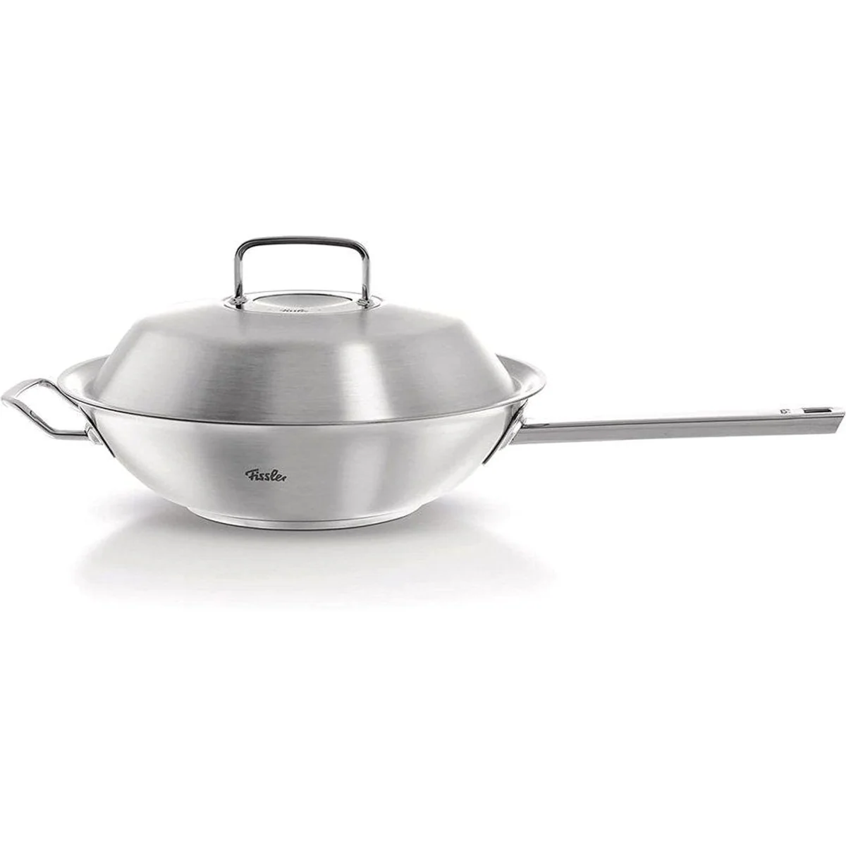 Fissler Wok ORIGINAL-PROFI COLLECTION, Edelstahl 18/10, mit Deckel, 2-tlg.