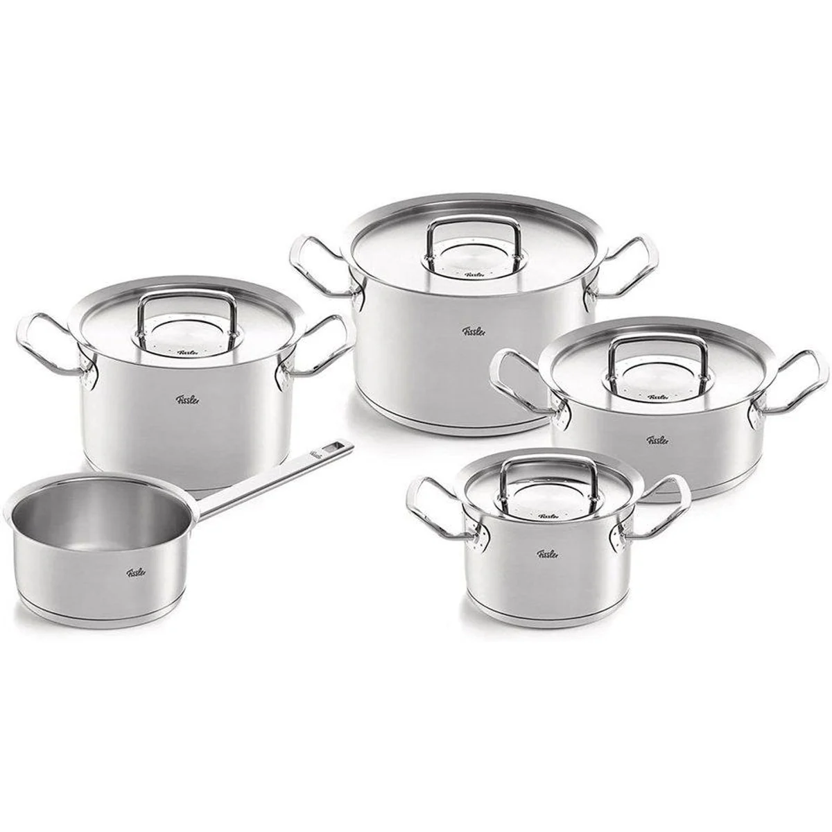 Fissler ORIGINAL-PROFI COLLECTION Topf-Set, 7-teilig, Edelstahl 18/10, vielseitig einsetzbar