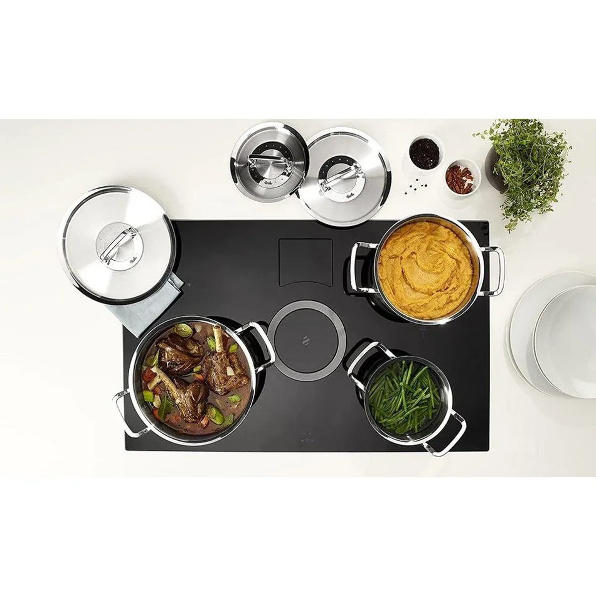 Fissler ORIGINAL-PROFI COLLECTION hoher Kochtopf, Edelstahl 18/10, Langlebig und vielseitig 5