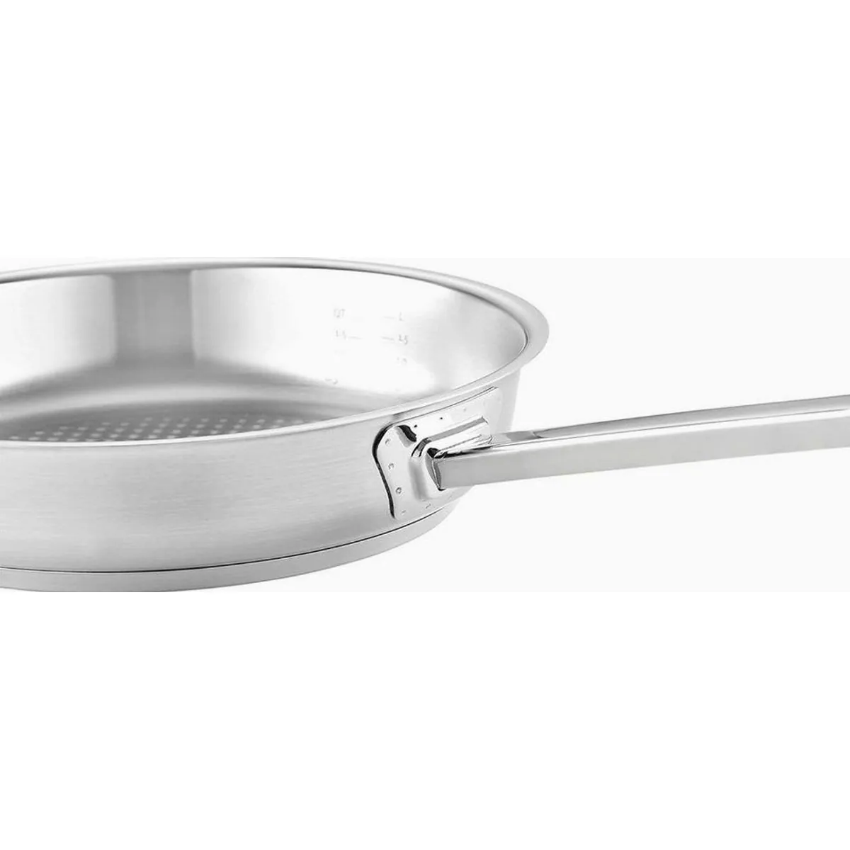 Fissler Bratpfanne ORIGINAL-PROFI COLLECTION, Edelstahl 18/10, breiter Schüttrand 4