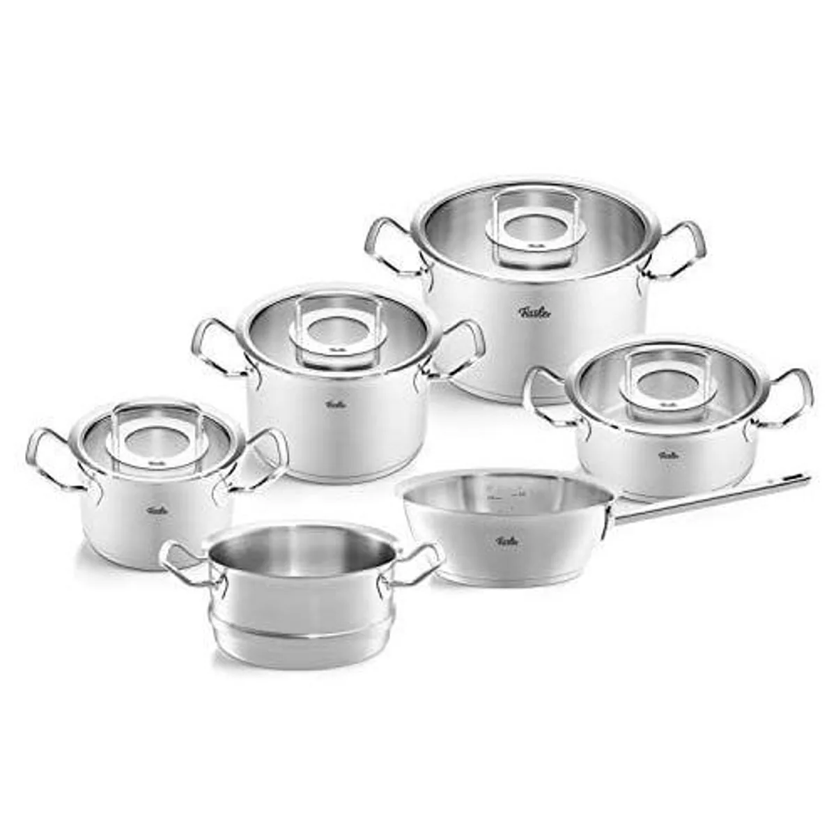 Fissler Original-Profi Collection Topf-Set, 6-teilig, Edelstahl 18/10, Made in Germany