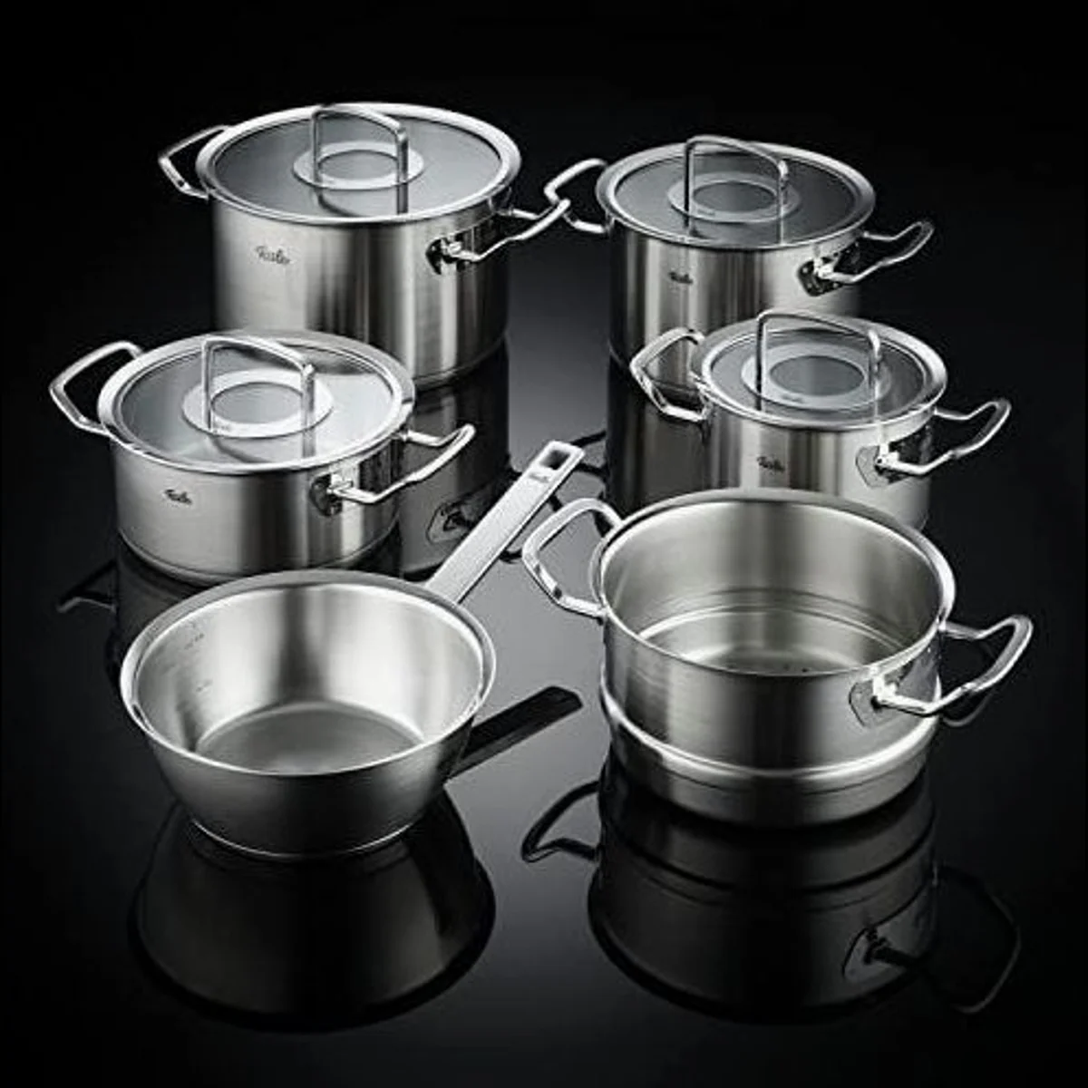 Fissler Original-Profi Collection Topf-Set, 6-teilig, Edelstahl 18/10, Made in Germany 2