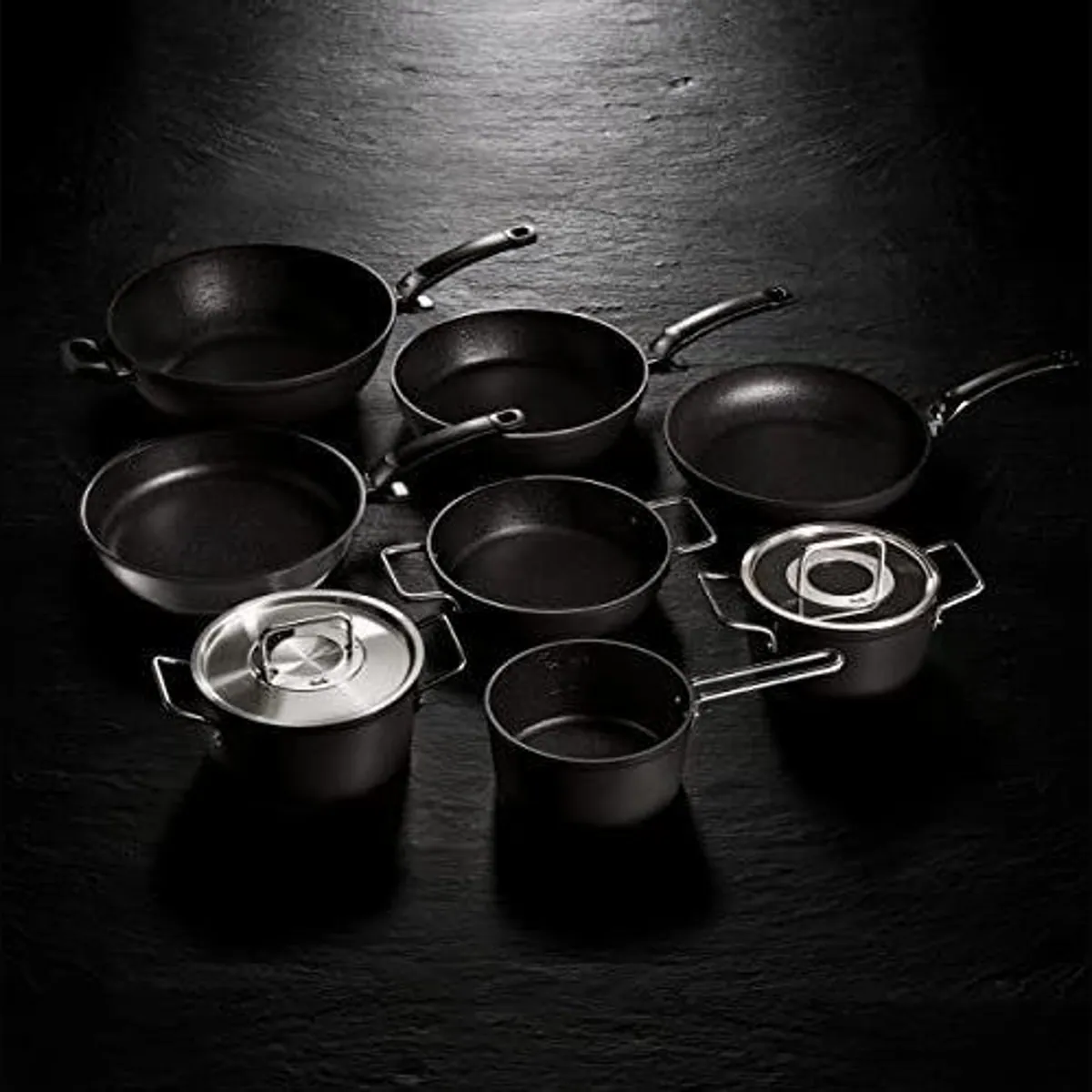 Fissler Adamant Topf-Set, kratzfeste Beschichtung, Made in Germany 2