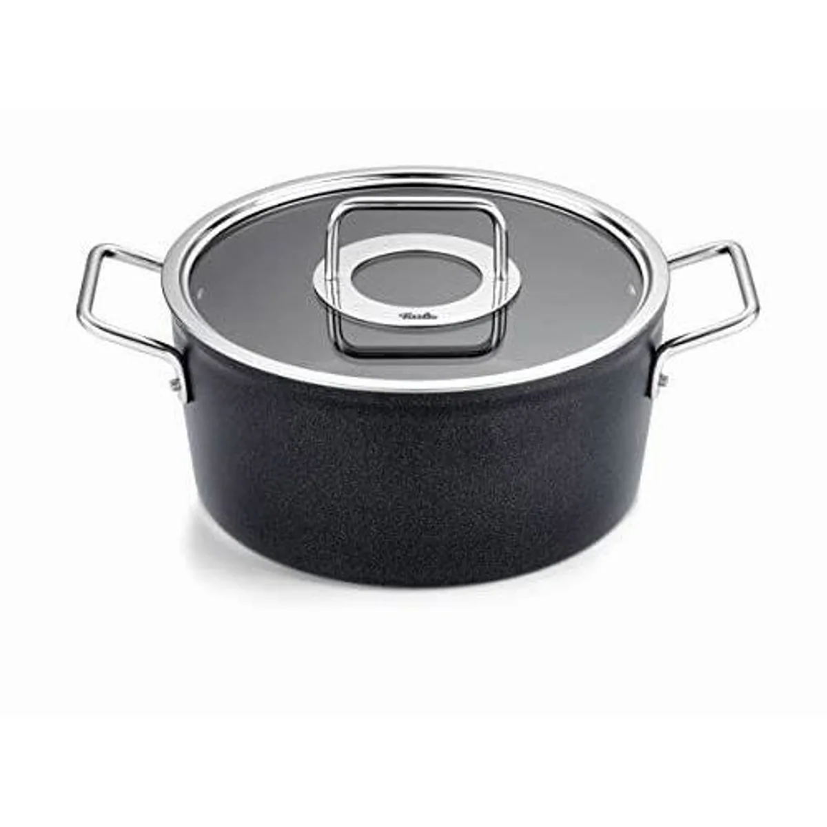 Fissler Adamant Topf-Set, kratzfeste Oberfläche, Made in Germany — 3-teilig, Aluminium 3