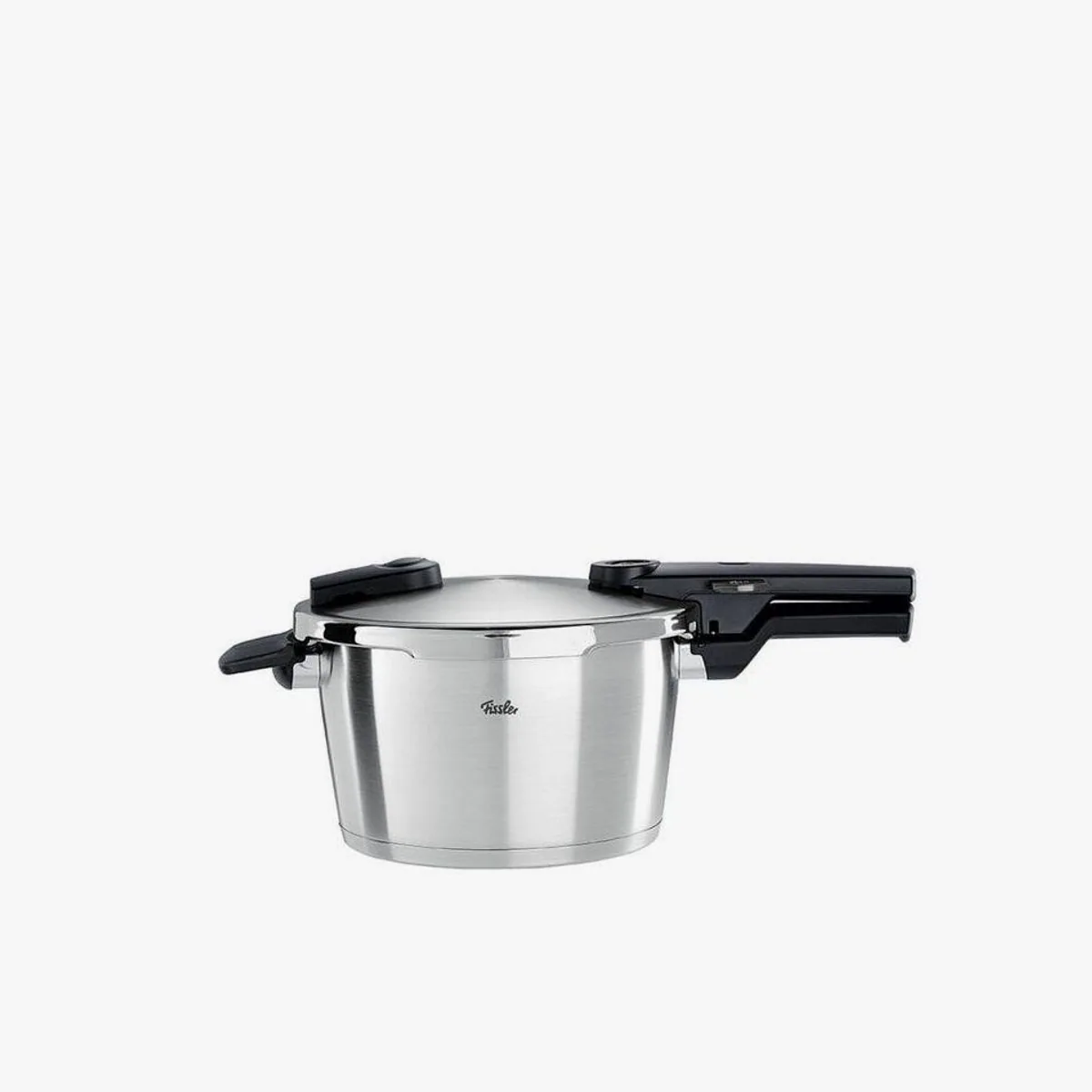 Fissler Vitaquick Premium Schnellkochtopf, 4.5 L, Edelstahl 18/10 — Energieeffizient, Zwei Kochstufen, Made in Germany