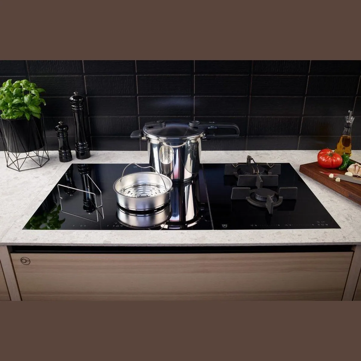 Fissler Schnellkochtopf Vitaquick Edition, 2-tlg. Set, Edelstahl 18/10, 4,5/6 Liter 3