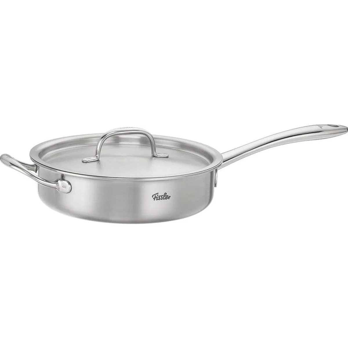 Fissler M5 Pro-Ply Bratpfanne, präzise Temperaturkontrolle, 5-lagiges Mehrschichtmaterial