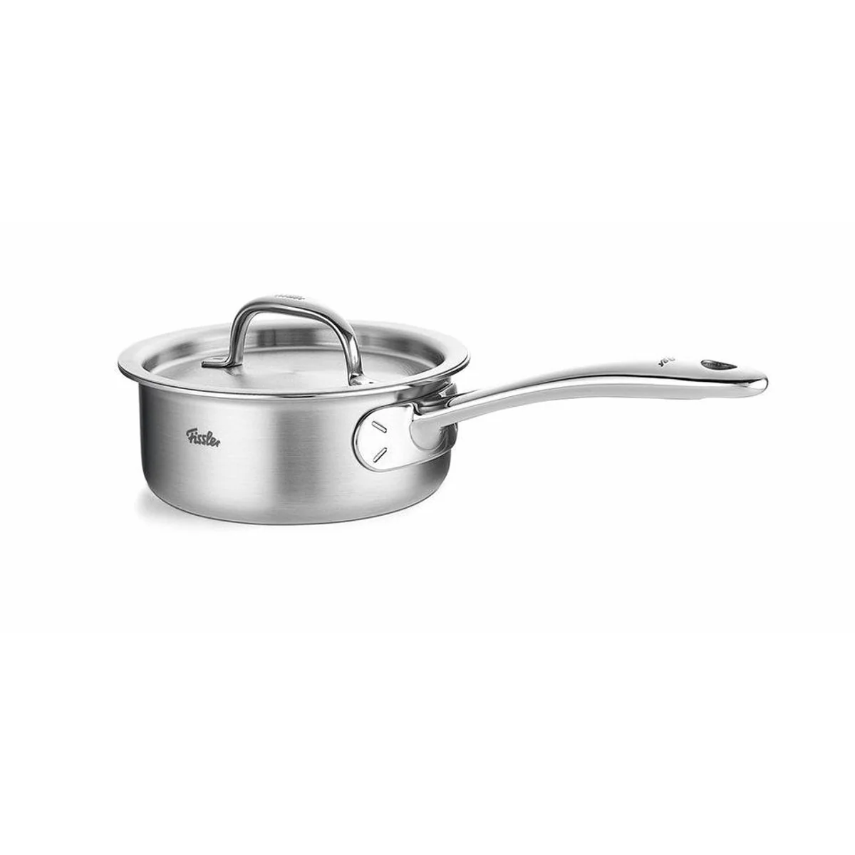 Fissler M5 Pro-Ply Stielkasserolle, 5-lagiges Mehrschichtmaterial, ergonomischer Griff 3