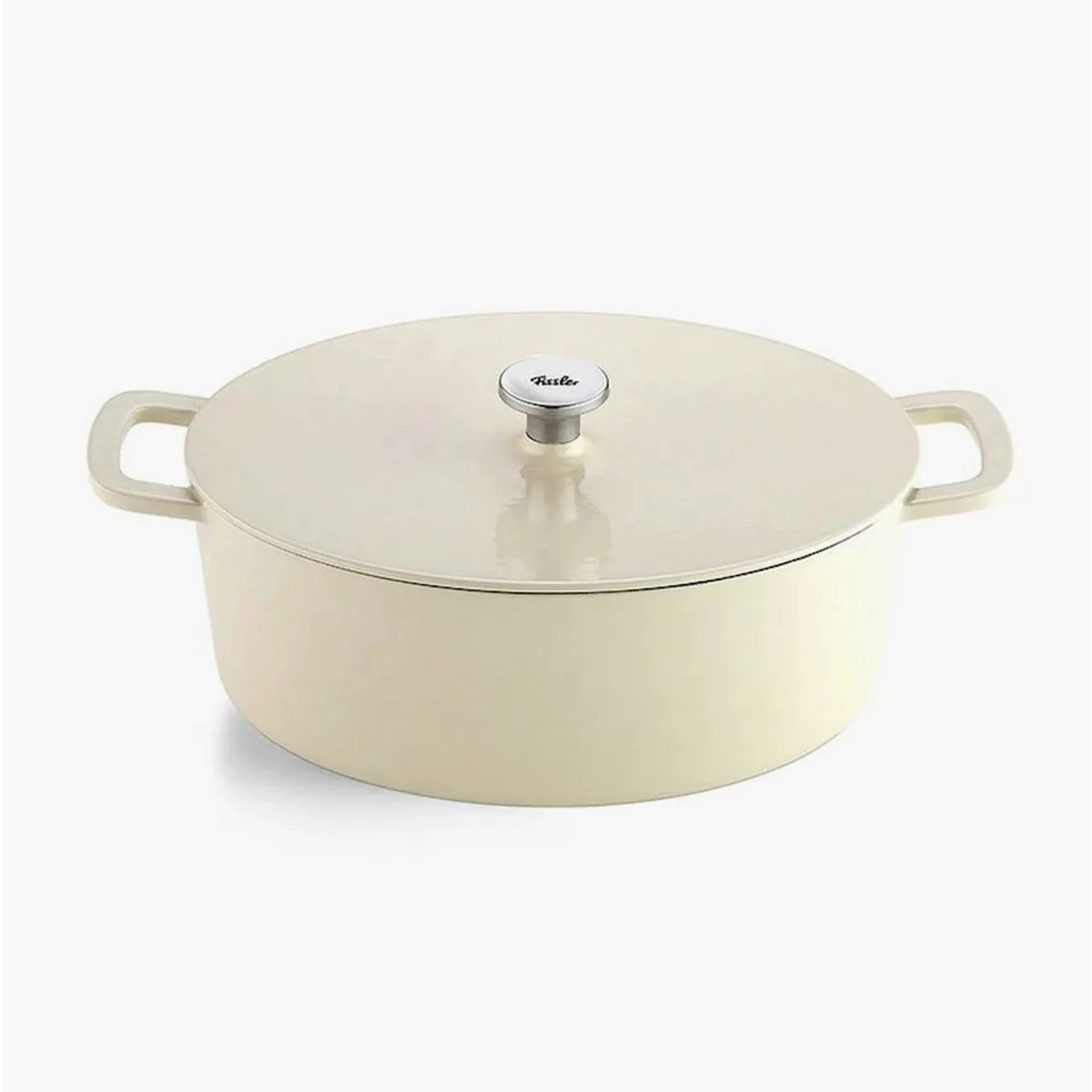 Fissler Moments Collection Gusseisen Bräter, vielseitig einsetzbar, elegante Emaillierung 3