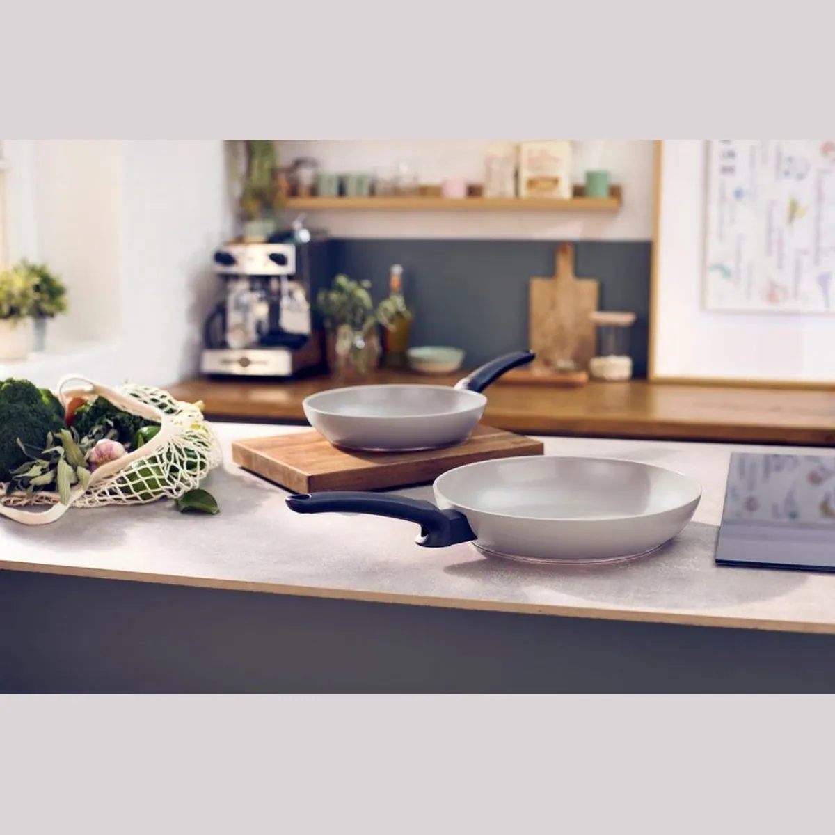 Fissler Ceratal Evo Classic Pfannen-Set, Aluminium, ergonomischer Soft-Touch-Griff 5